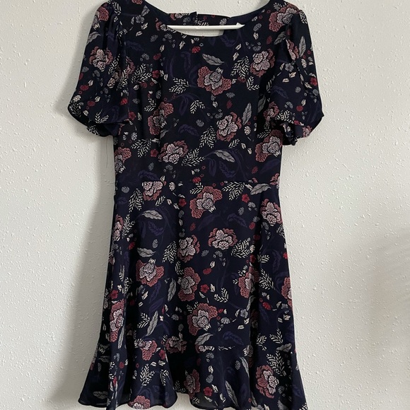 BB DAKOTA | Cassidy Floral Navy Blue Dress - Picture 2 of 7